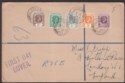 Click for more photos and details Leeward Islands 1938 KGVI 6d 3d 2d ½d ¼d Regd First Day Cover Antigua Postmarks