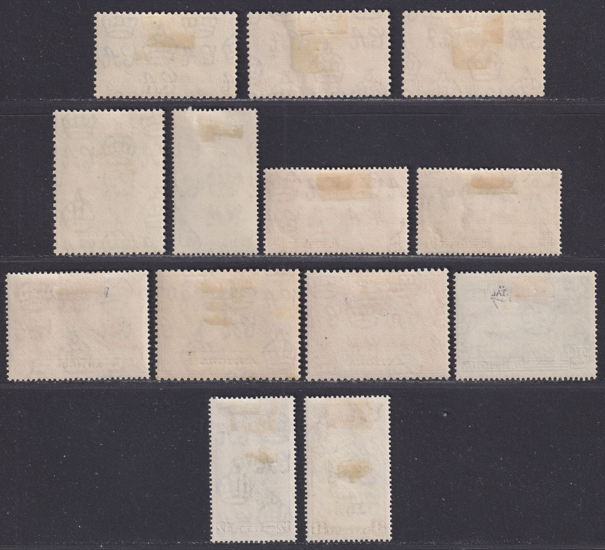 Antigua 1937-49 KGVI Omnibus Selection Mint inc Coronation, RSW, UPU cat £30