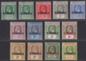 Barbuda 1922 King George V Overprint Set Mint SG1-11 cat £150 Antigua TONES