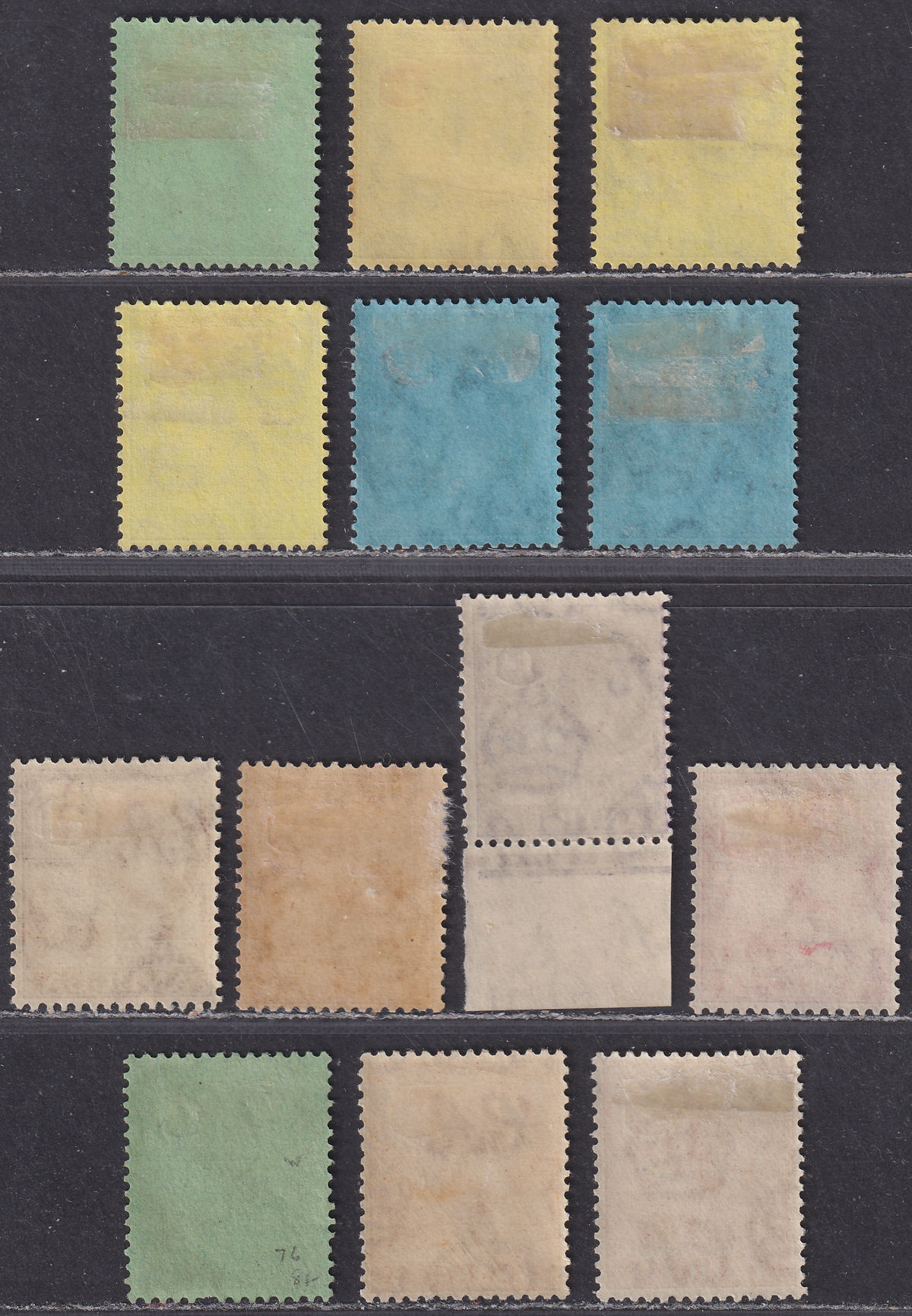 Antigua 1921-29 King George V Selection to 5sh Mostly Mint