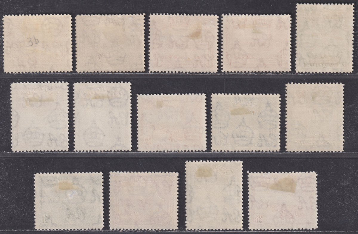 Antigua 1938 King George VI Set Mint SG98-109 cat £130 thin on £1