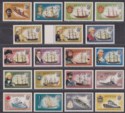 Click for more photos and details Antigua 1970 Queen Elizabeth II Ships Set Mint SG269-285 cat £40+
