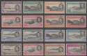 Click for more photos and details Ascension 1938-53 King George VI perf 13½ Set Mint SG38-47 cat £350+