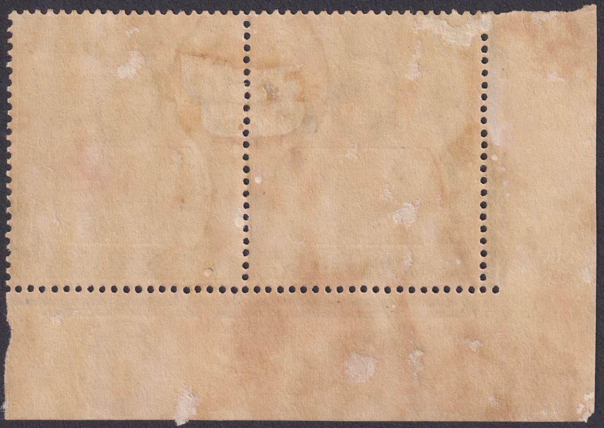 Ascension 1924 KGV Badge 2d w Variety Cleft Rock Unused SG13c c£250 VERY FAULTY