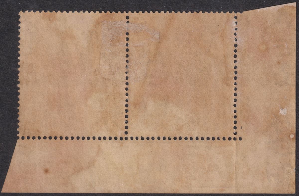 Ascension 1924 KGV Badge 1sh w Variety Cleft Rock Unused SG18c c£375 VERY FAULTY