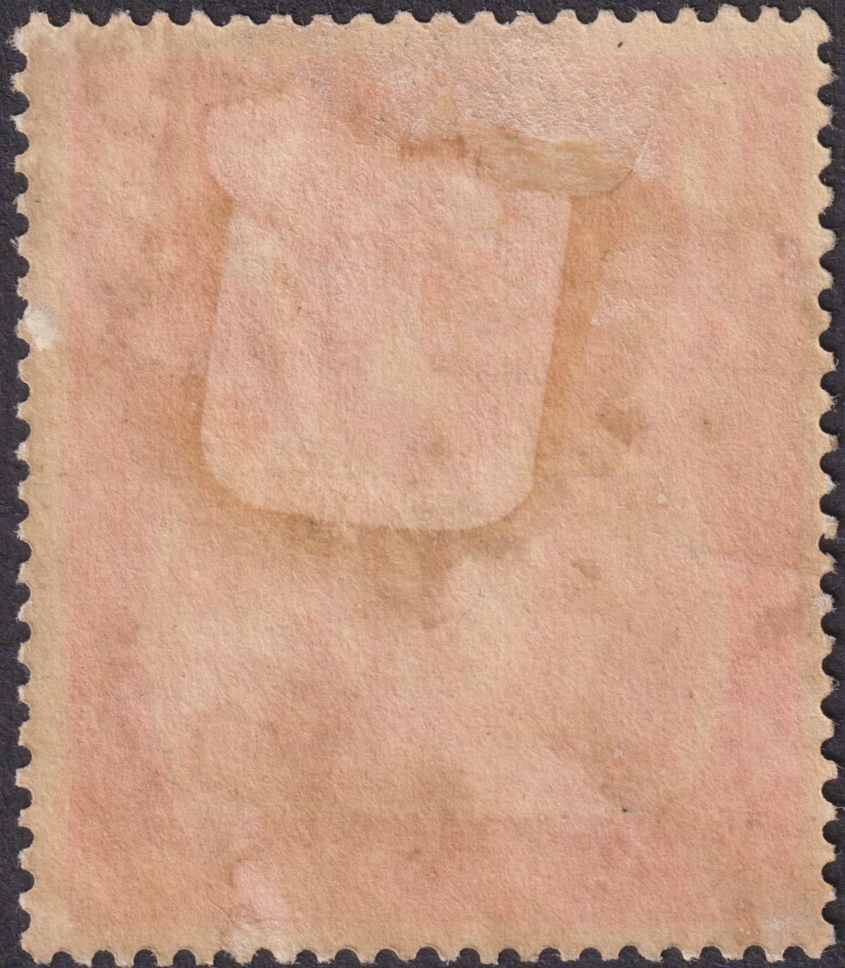 Ascension 1924 KGV Badge 1½d Variety Torn Flag Unused SG12b cat £180 FAULTY