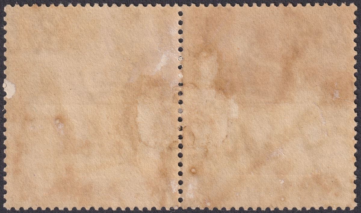 Ascension 1924 KGV Badge 8d w Variety Torn Flag Unused SG17b c£325 VERY FAULTY