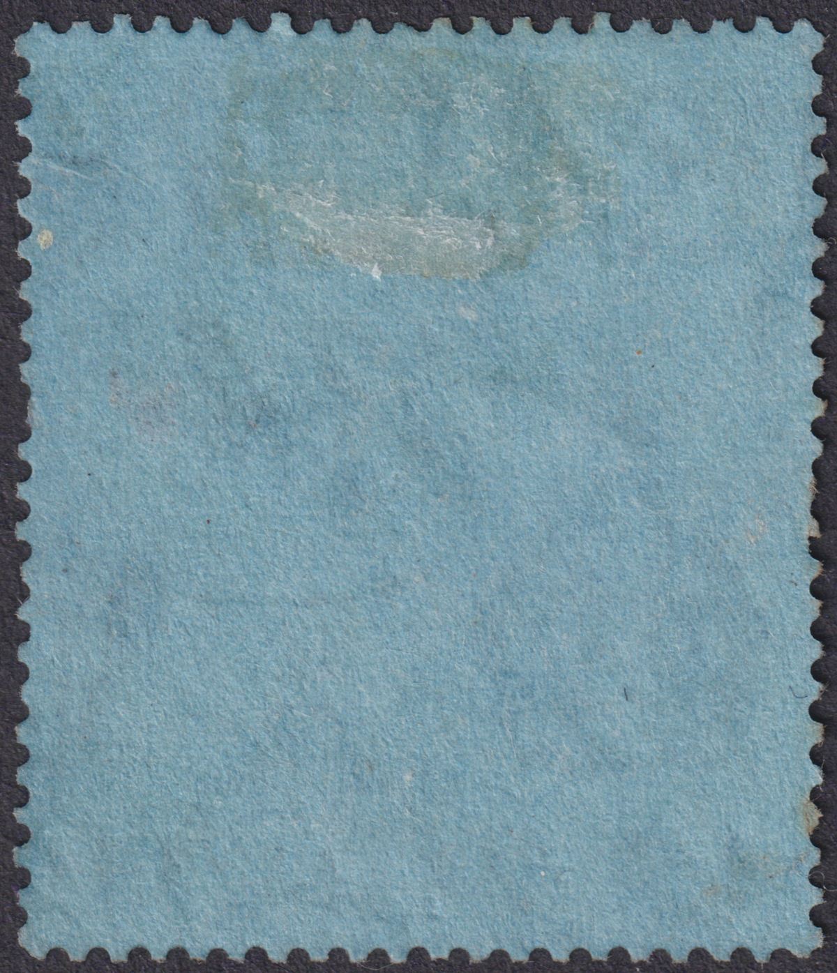 Ascension 1924 KGV Badge 3sh Grey-Black and Black on Blue Used SG20 cat £130 FLT