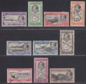 Ascension 1934 King George V Set Used SG21-30 cat £130