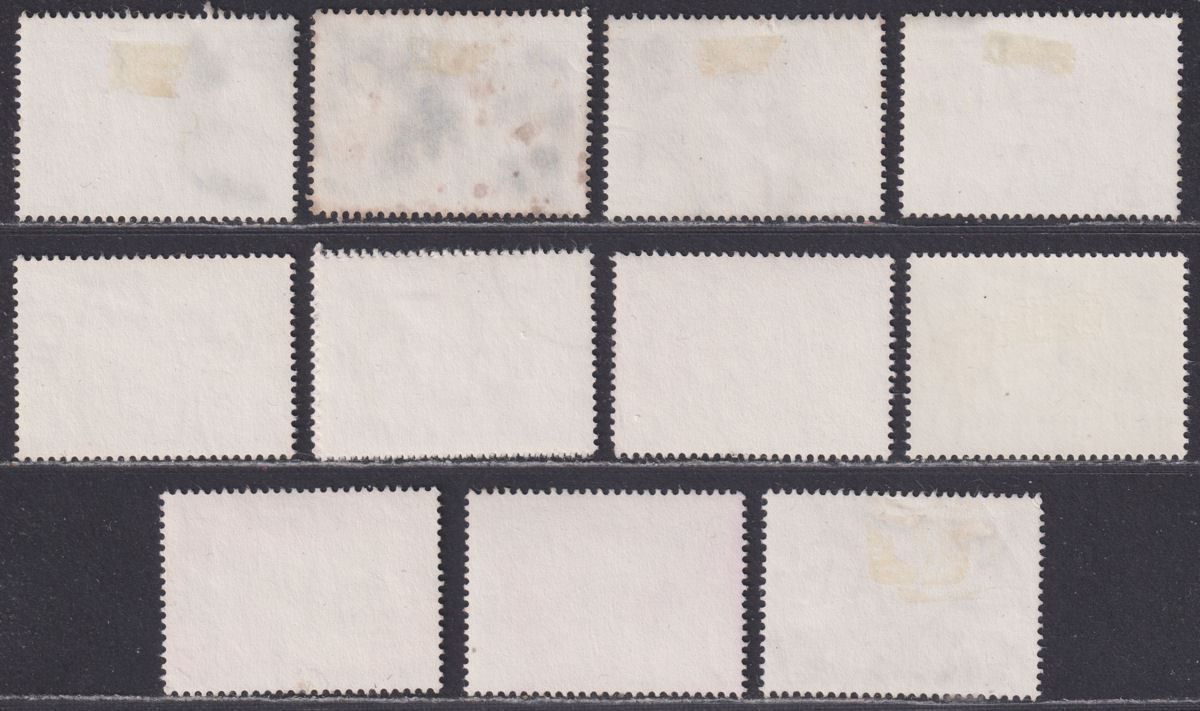 Ascension 1963 QEII Birds Part Set to 5sh Mostly Used