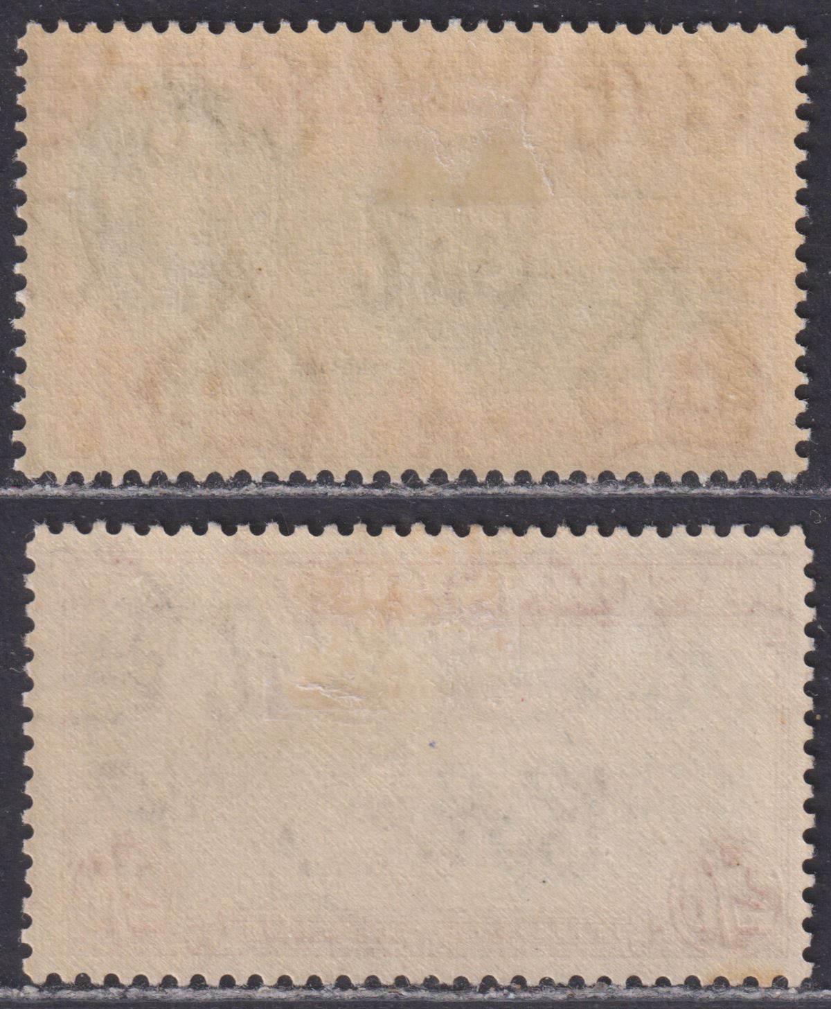 Ascension 1938-44 KGVI 2sh6d Black + Dp Carmine p13½, p13 Mint SG45 SG45c c £80