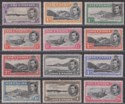 Ascension 1938-49 KGVI Part Set to 2sh6d Mint