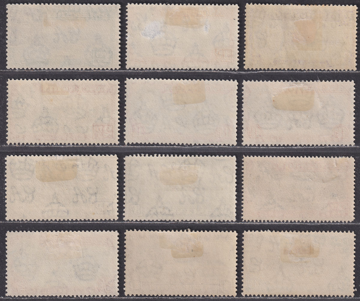 Ascension 1938-49 KGVI Part Set to 2sh6d Mint