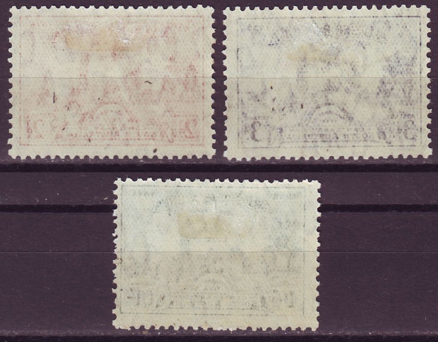 Australia 1936 KGV South Australia Centenary set Mint SG161-163