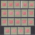 Click for more photos and details Australia 1946 KGVI Postage Due Selection to 1sh Mint