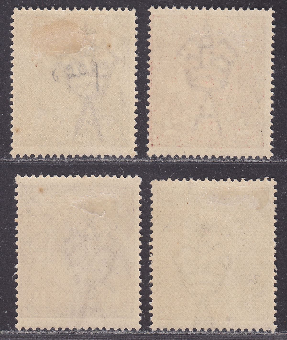 Australia 1924 KGV Head 2d, 3d, 4d, 4½d Mint SG78-81 cat £100
