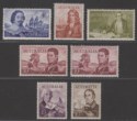 Click for more photos and details Australia 1963-65 QEII Pre Decimal Navigators Set Mint SG355-360 cat £145