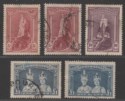 Click for more photos and details Australia 1938 KGVI Robes 5sh, 10sh, £1 Selection Used SG176-178a