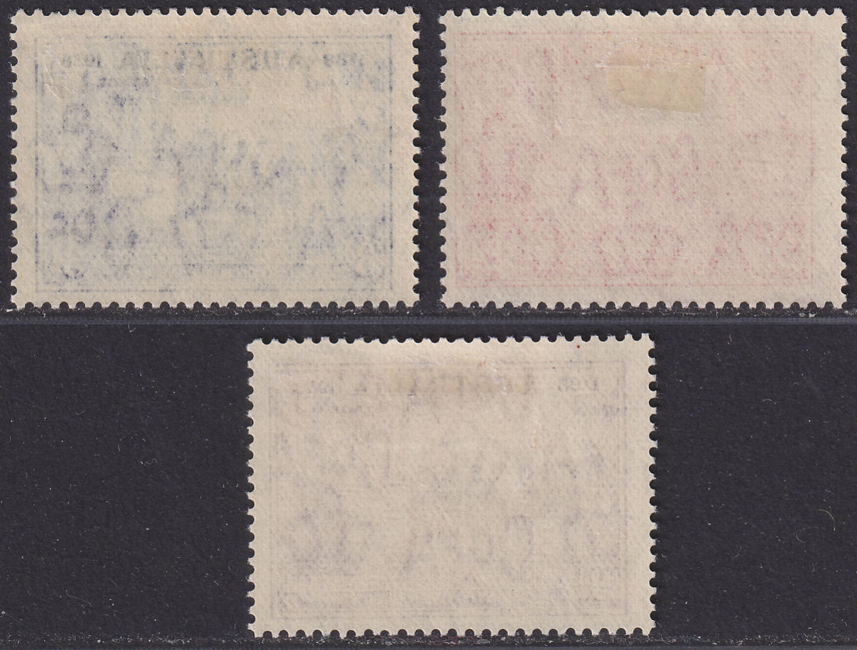 Australia 1937 KGVI 150th Anniv of New South Wales Set Mint SG193-195 cat £40