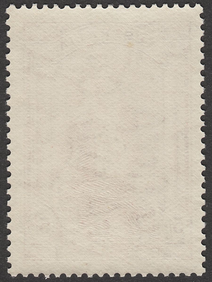 Australia 1937 KGVI Robes 5sh Claret on Chalky Paper Mint SG176