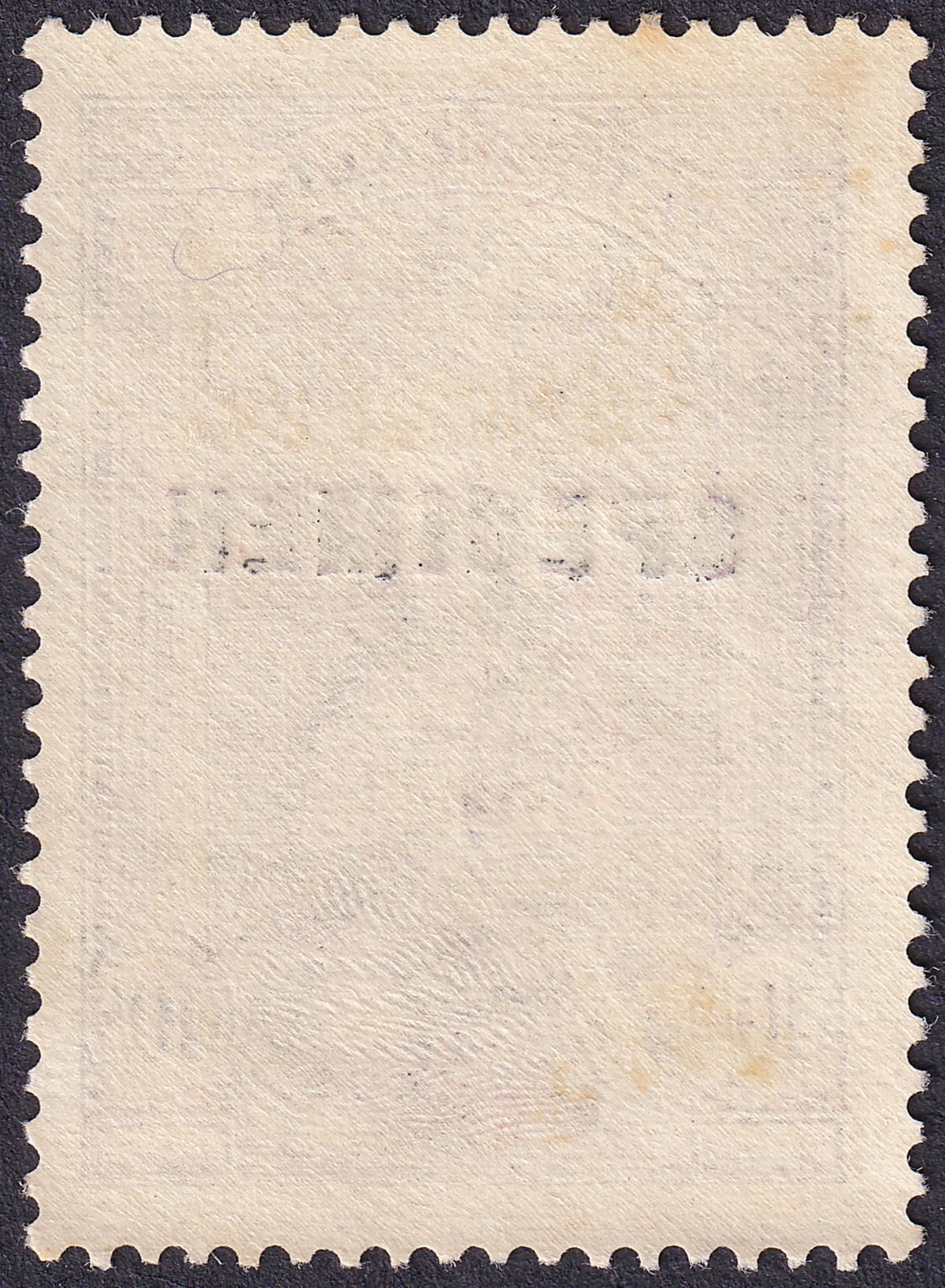 Australia 1937 KGVI SPECIMEN Overprint Robes 10sh Dull Purple Mint SG177s cat£35