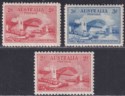 Click for more photos and details Australia 1932 KGV Sydney Harbour Bridge 2d, 3d p11, 2d p10½ Mint cat £24