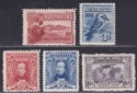 Click for more photos and details Australia 1927-31 KGV Selection Mint inc Stamp Exhibition 3d, Sturt