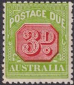 Australia 1936 KGV Postage Due 3d perf 11 Mint SG D108 cat £75