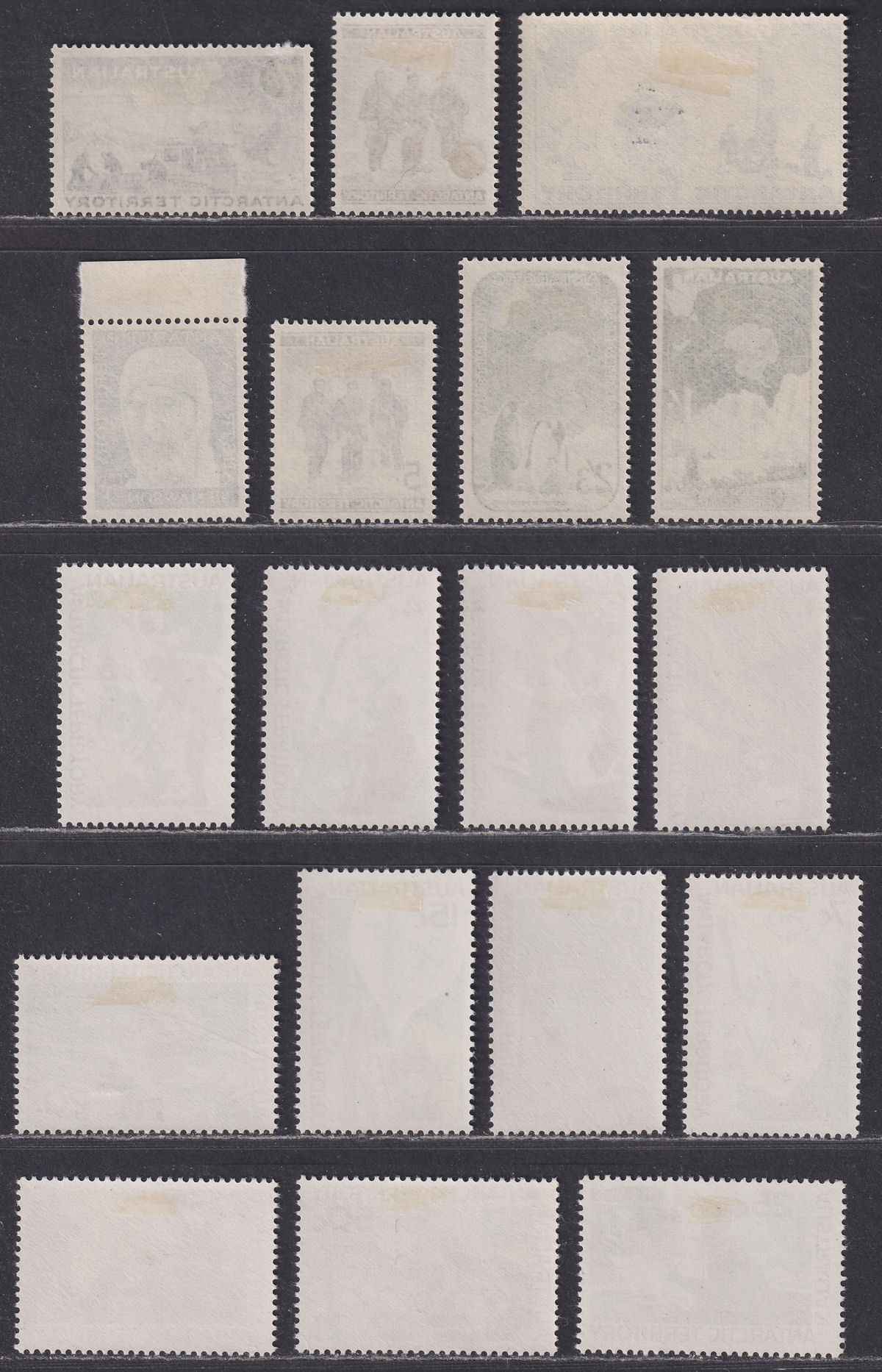 Australian Antarctic Territory 1957-68 QEII Mint Collection SG1-18 cat £48