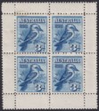 Click for more photos and details Australia 1928 KGV Kookaburra 3d Miniature Sheet Mint SG MS106a cat £130 MARK