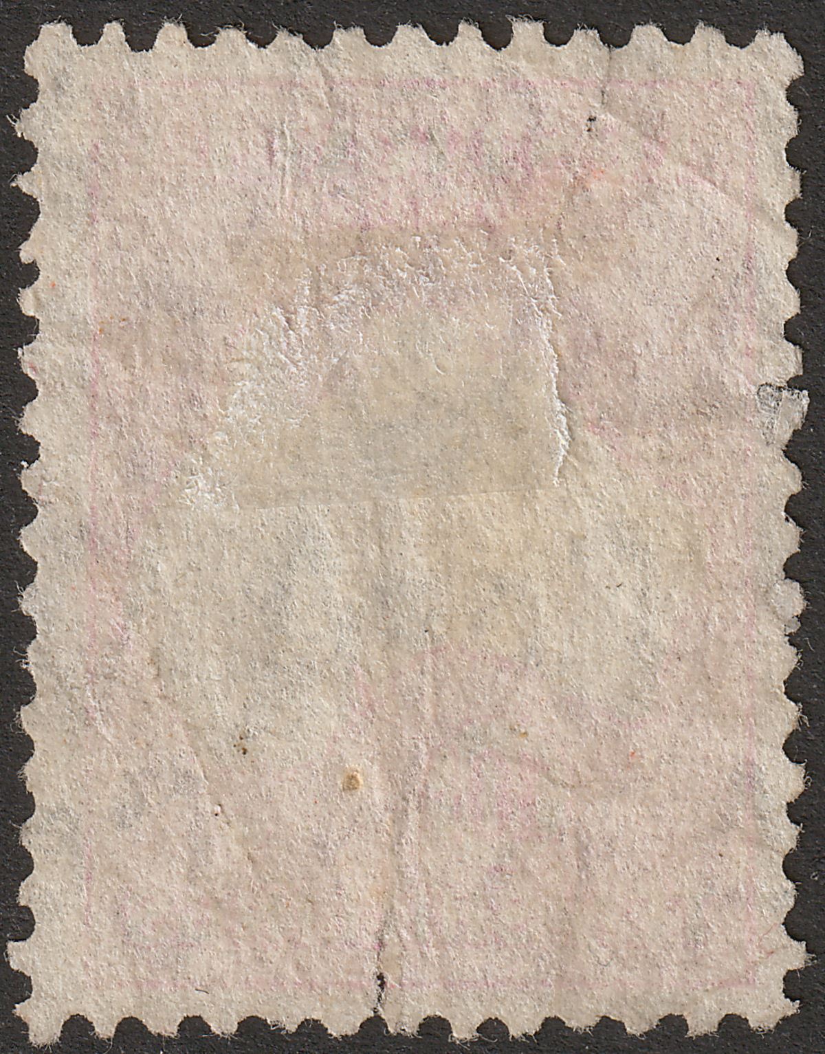 Australia 1932 KGV Roo 10sh Grey + Pink wmk CofA Used SG136 FAUTY SPACEFILLER