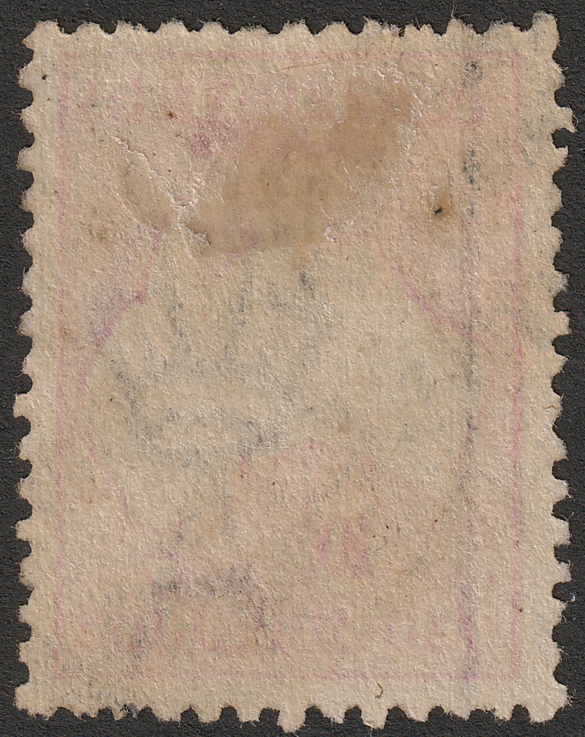 Australia 1918 KGV Roo 10sh Grey + Bright Aniline Pink Used SG43a cat £325