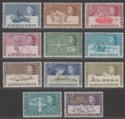 Click for more photos and details British Antarctic Territory 1963 QEII Set to 2sh Mint SG1-11 cat £40