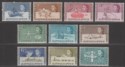 Click for more photos and details British Antarctic Territory 1963 QEII Set to 1sh Mint SG1-10 cat £20