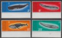 Click for more photos and details British Antarctic Territory 1977 Whales Set Mint SG79-82 cat £24 BAT QEII