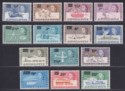 British Antarctic Territory 1971 QEII Decimal Surcharge Set Mint SG24-37 cat £75
