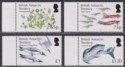 British Antarctic Territory 2014 Marine Food Web Set Mint SG654-657