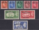 Click for more photos and details BOIC Tripolitania 1951 KGVI BA Surcharge Set UM Mint SG T27-T34 cat £90 MNH