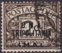 BOIC Tripolitania 1948 BMA Postage Due 4l on 2d Surcharge Used SG TD3 cat £50