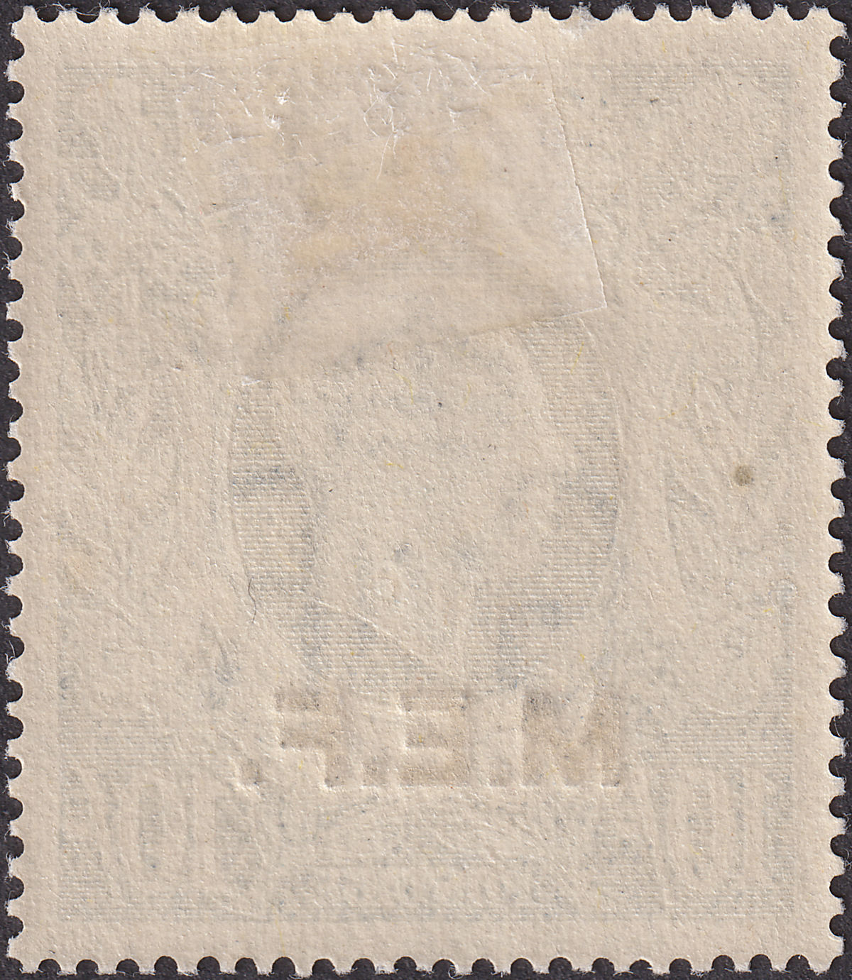 BOIC MEF 1947 KGVI Overprint 10sh Ultramarine Mint SG M21 cat £50