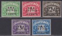 Click for more photos and details BOIC Eritrea 1948 KGVI BMA Postage Due Surcharge Set UM Mint SG ED1-ED5 cat £65