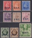 Click for more photos and details BOIC Somalia 1943 KGVI EAF Overprint Set Used* SG S1-S9 cat £30