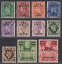 Click for more photos and details BOIC Somalia 1948 KGVI BMA Surcharge Set Used SG S10-S20 cat £140