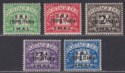 Click for more photos and details BOIC Tripolitania 1948 KGVI BMA Postage Due Surcharge Set Mint SG TD1-TD5 cat£50