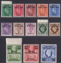 Click for more photos and details BOIC Tripolitania 1948 KGVI BMA Surcharge Set UM Mint SG T1-T13 cat £75 MNH