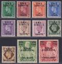 Click for more photos and details BOIC Somalia 1948 KGVI BMA Surcharge Set UM Mint SG S10-S20 cat £55