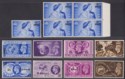 BPA Eastern Arabia 1948-49 KGVI Olympics / UPU Surcharge Sets Mint