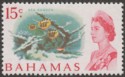 Bahamas 1970 QEII 15c Sea Garden White Paper Mint SG304a