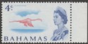 Click for more photos and details Bahamas 1967 QEII 4c Flamingo White Paper Mint SG298a