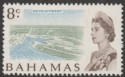 Click for more photos and details Bahamas 1967 QEII 8c Development Toned Paper MInt SG300